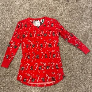 BUC-EE'S longsleeve christmas holiday nightgown size small